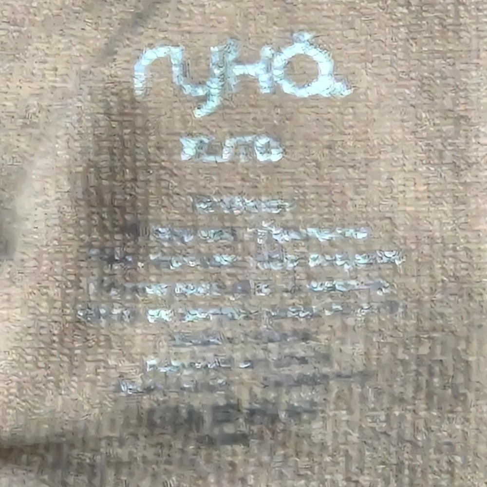 Ryka Seamless Sports Bra Xl Blush Nude Adjustable Racerback Wireless Active View 4